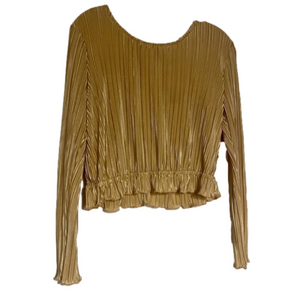 - Kirious size medium gold blouse
